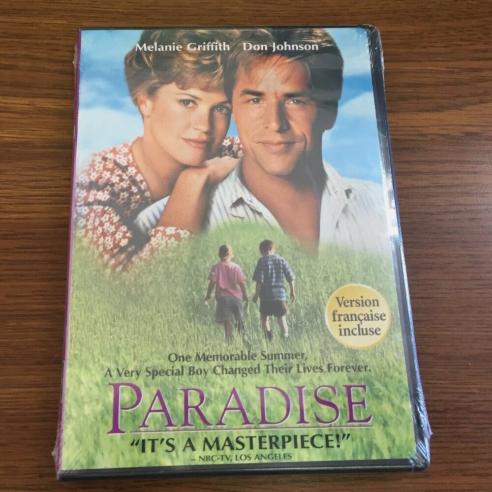 NEW Paradise DVD Elijah Wood Don Johnson Melanie Griffith English French Languag